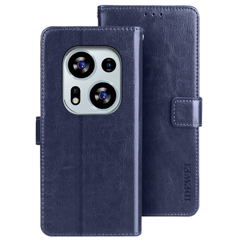 IDEWEI For Tecno Phantom X2 5G Crazy Horse Texture PU Leather Anti-drop Cover Folio Flip Phone Case with Stand Wallet IDEWEI For Tecno Phantom X2 5G Crazy Horse Texture PU Leather Anti-drop Cover Folio Flip Phone Case with Stand Wallet